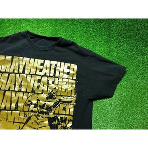 Mayweather Promotions Boxing Men's Short Sleeve Graphic Tee Size Small Black
